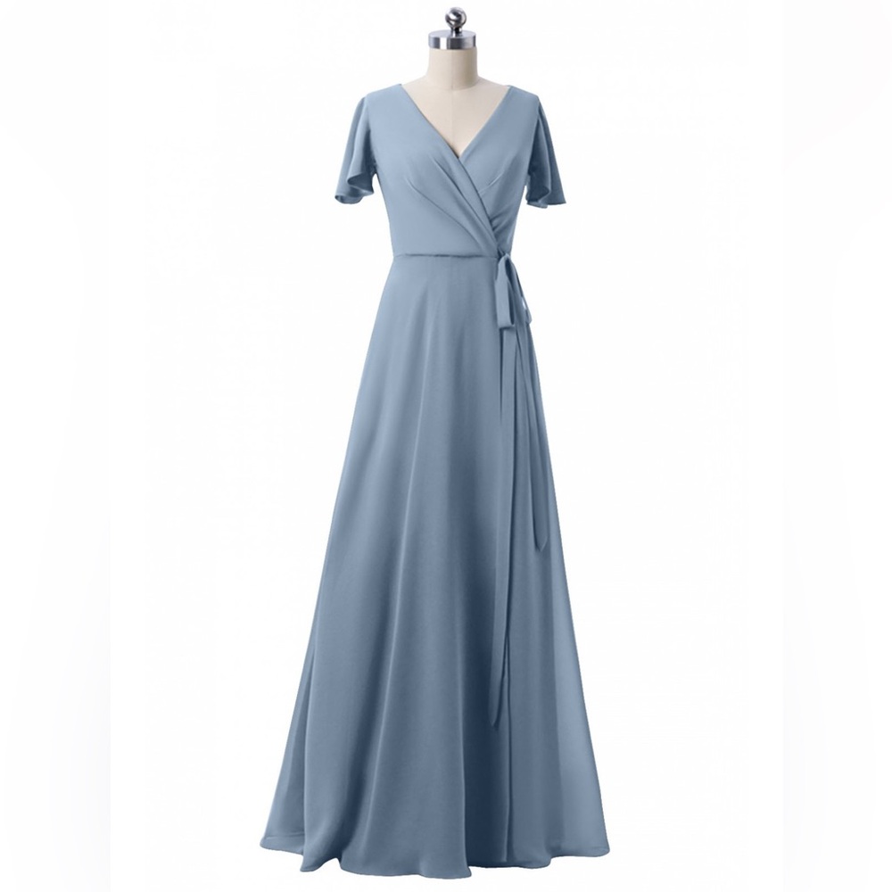 Wednova Dusty Blue Dress